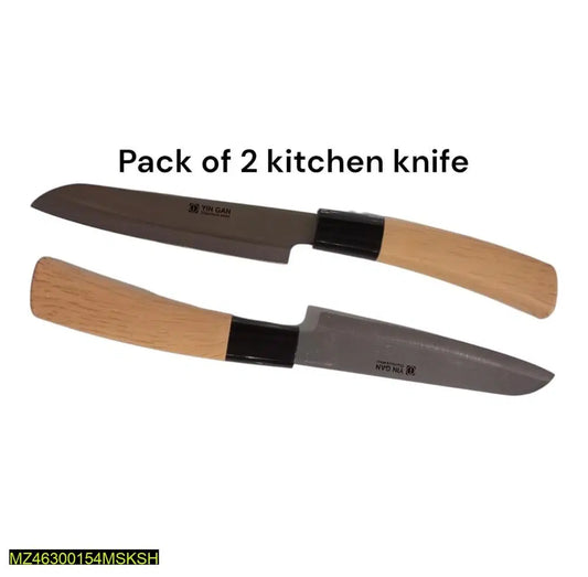 Kitchen Knife, Pack Of 2    Extreme Sharpness